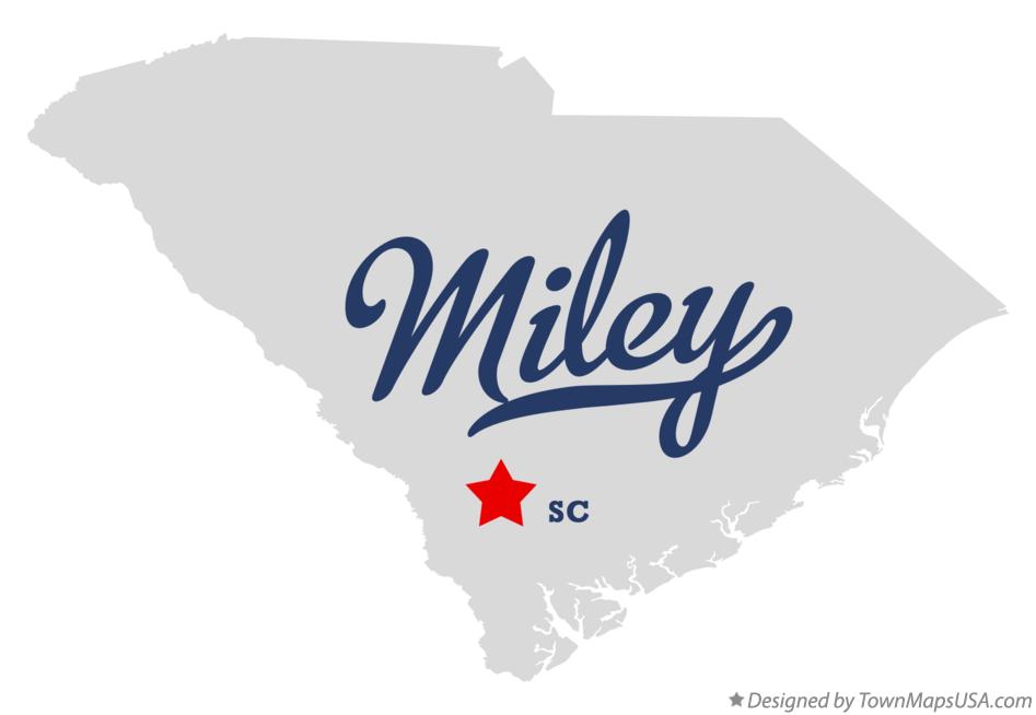 Map of Miley South Carolina SC