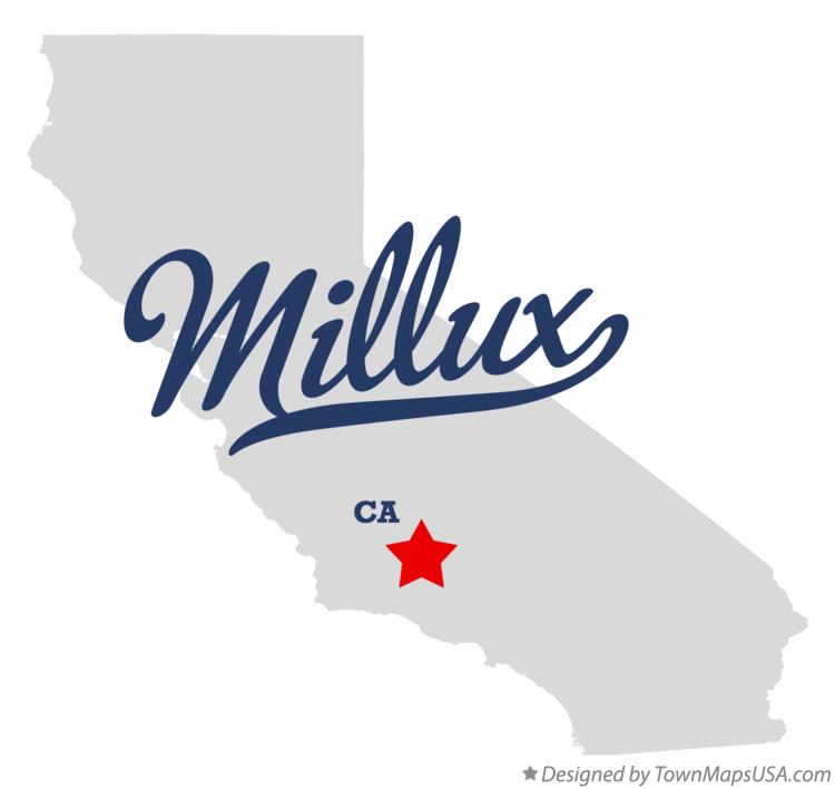Map of Millux California CA