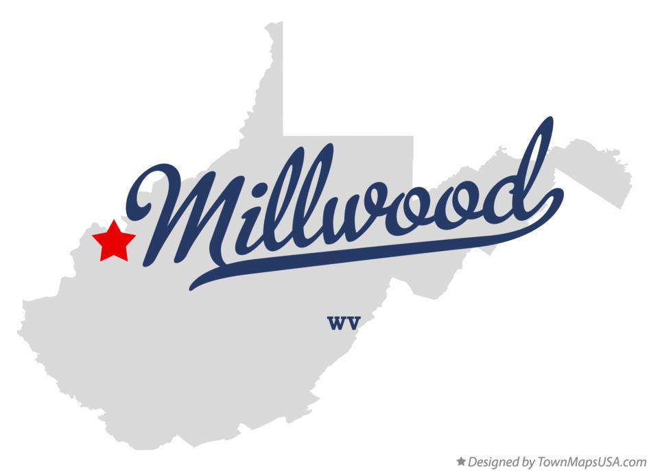 Map of Millwood West Virginia WV