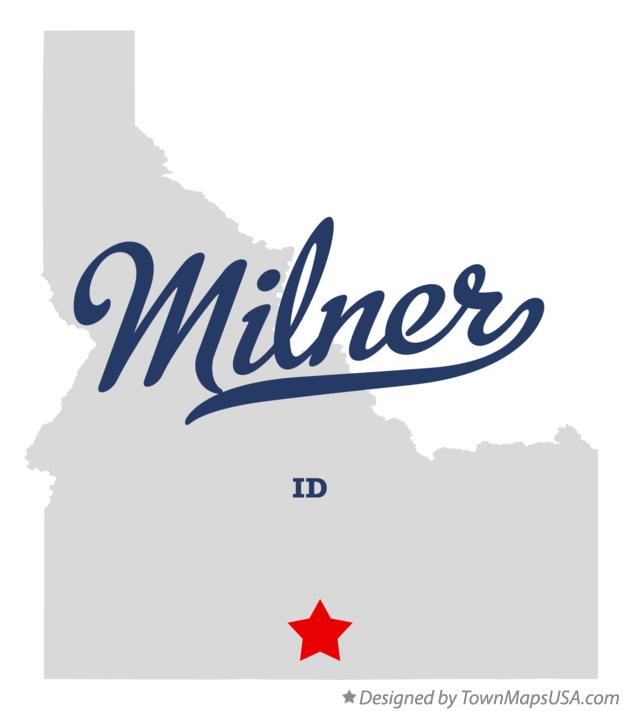 Map of Milner Idaho ID