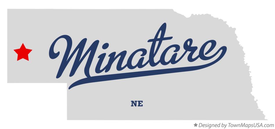 Map of Minatare Nebraska NE