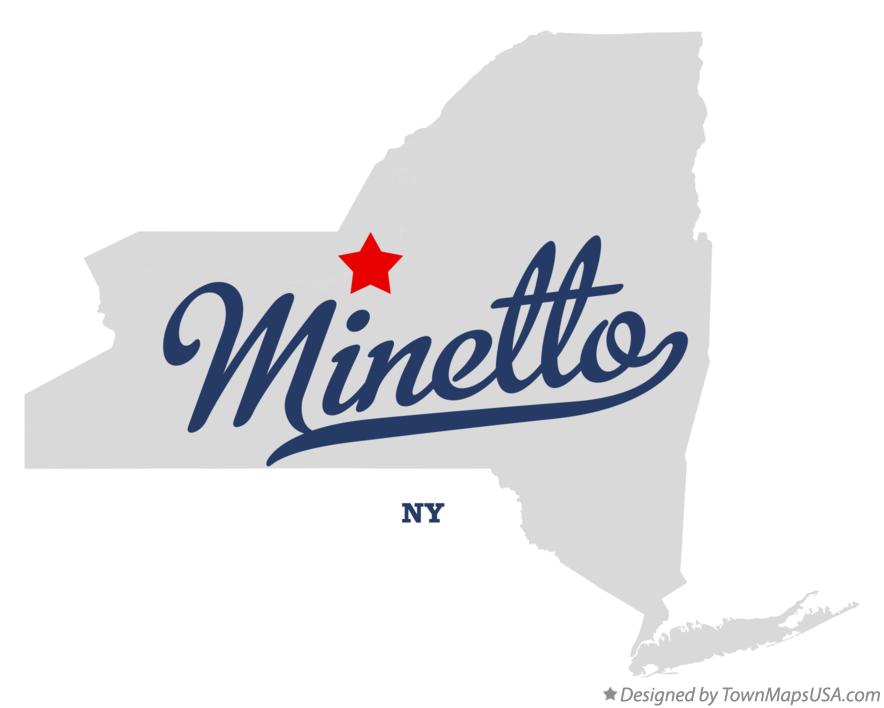 Map of Minetto New York NY