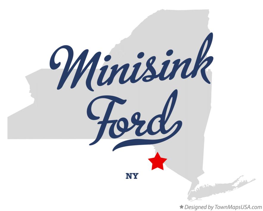 Map of Minisink Ford New York NY