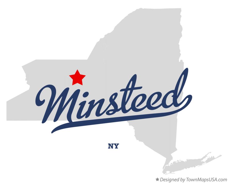 Map of Minsteed New York NY