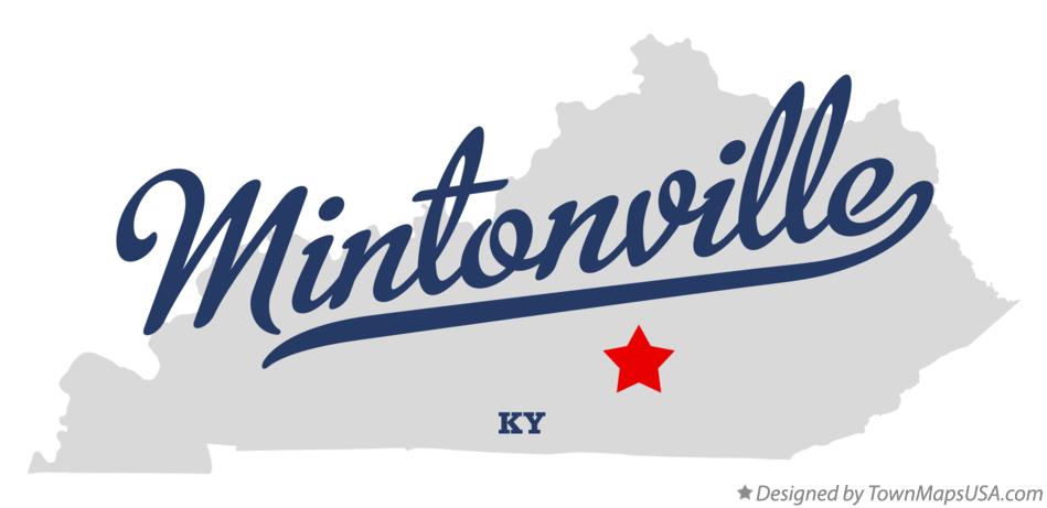 Map of Mintonville Kentucky KY