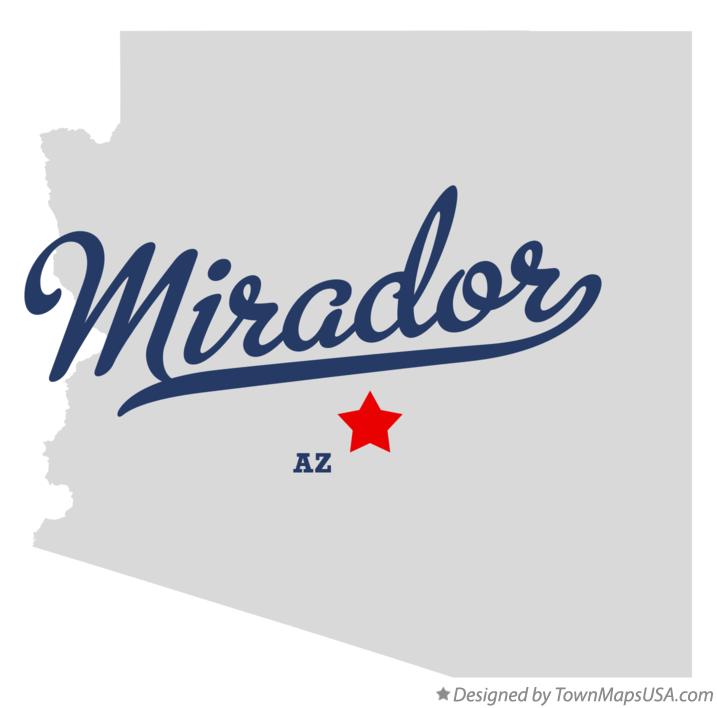 Map of Mirador Arizona AZ