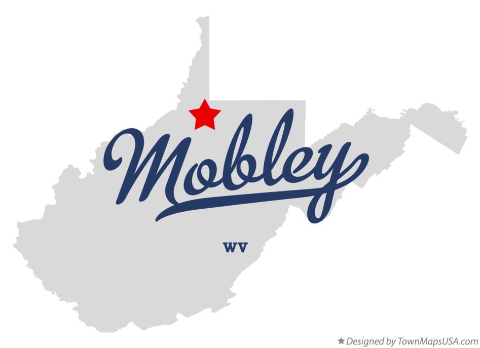Map of Mobley West Virginia WV