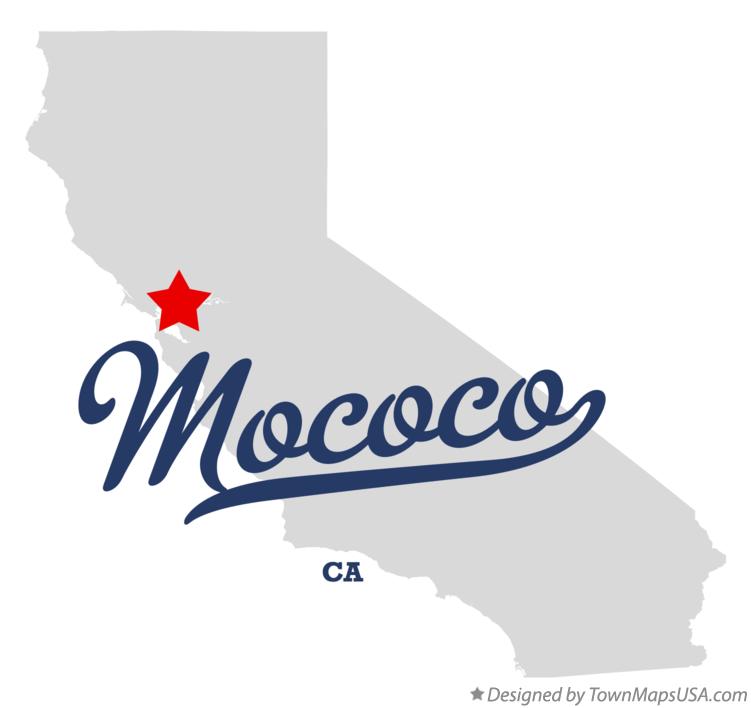 Map of Mococo California CA