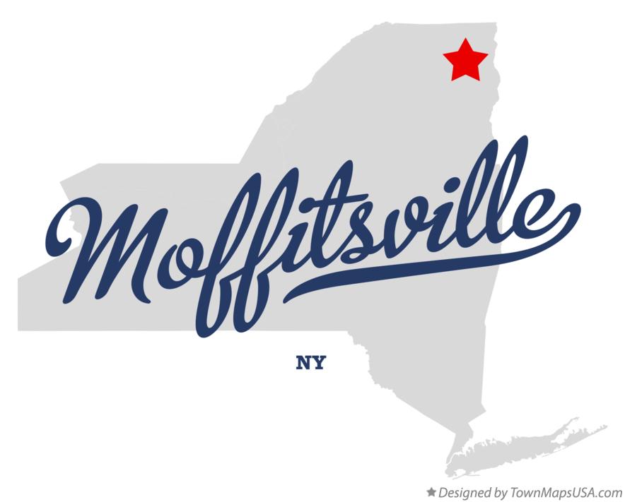 Map of Moffitsville New York NY