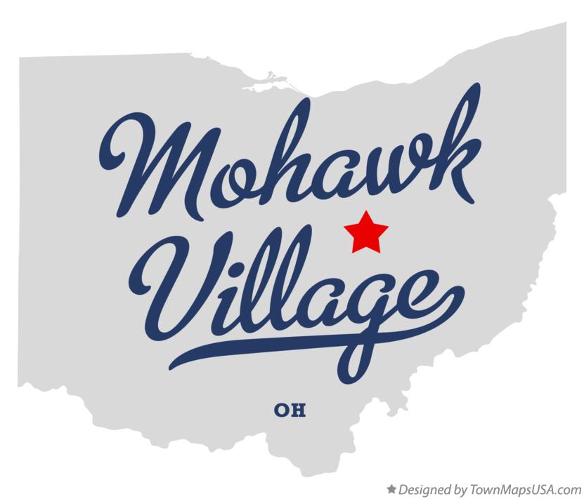 Map of Mohawk Village Ohio OH