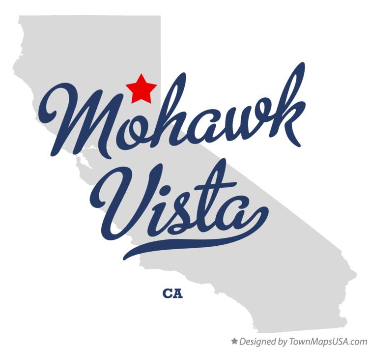 Map of Mohawk Vista California CA