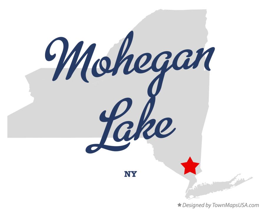 Map of Mohegan Lake New York NY