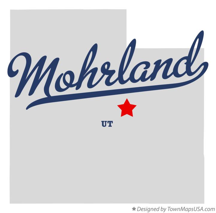 Map of Mohrland Utah UT