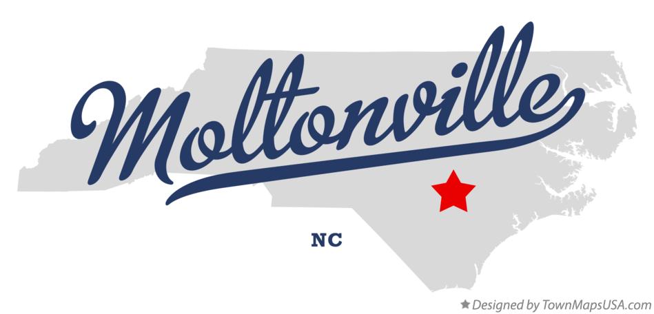 Map of Moltonville North Carolina NC