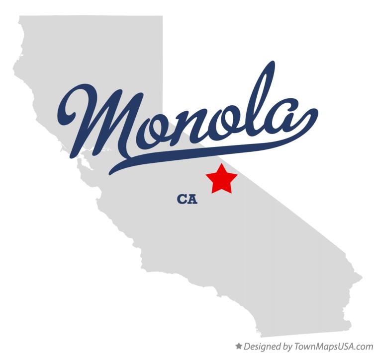 Map of Monola California CA