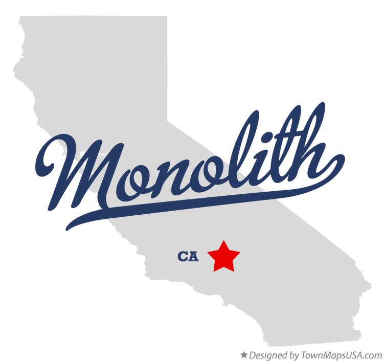 Map of Monolith California CA