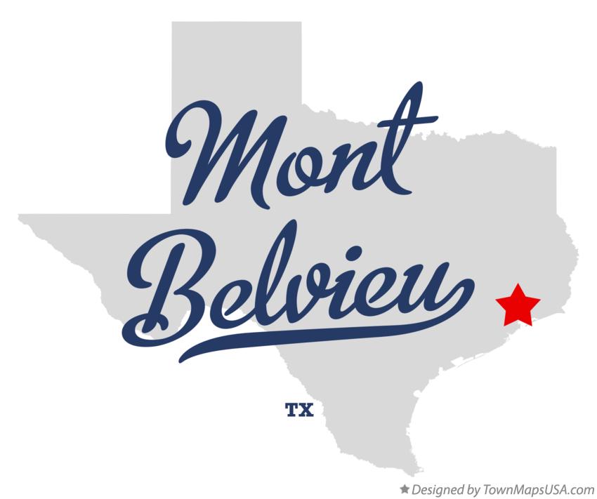 Map Of Mont Belvieu Tx Texas