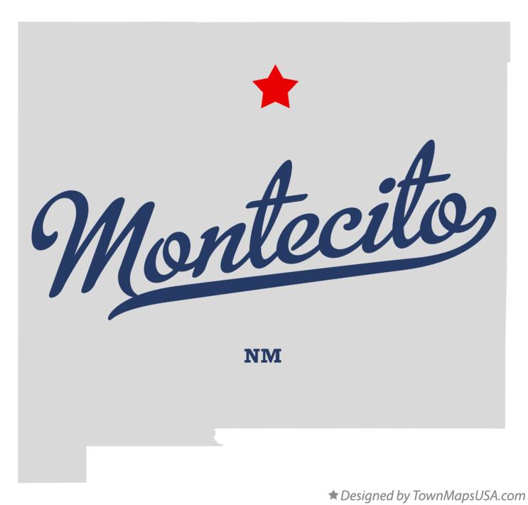 Map of Montecito New Mexico NM