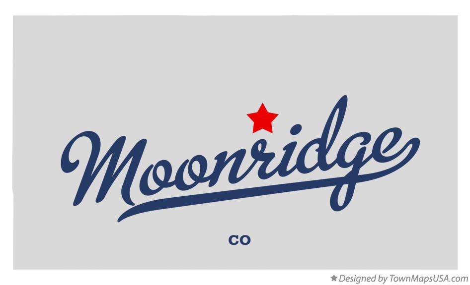 Map of Moonridge Colorado CO