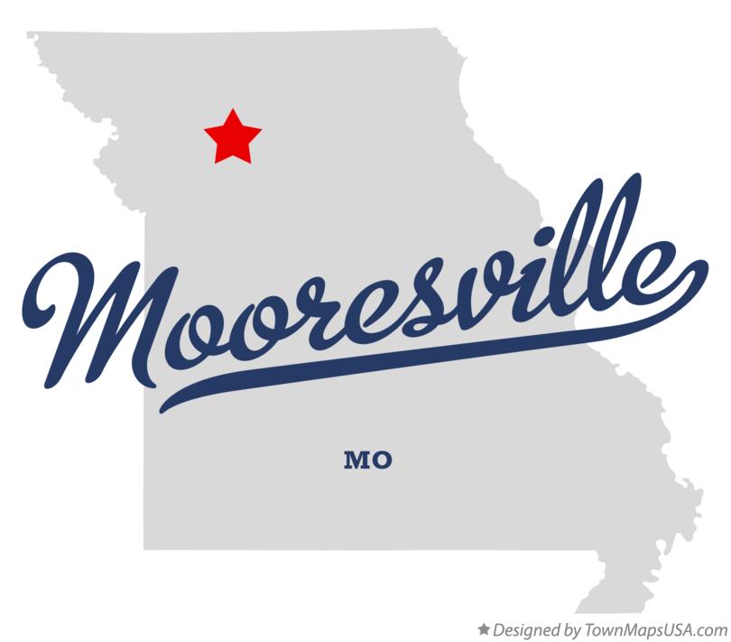 Map of Mooresville Missouri MO