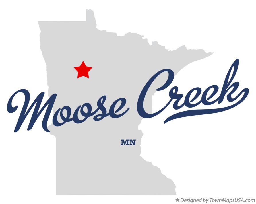 Map of Moose Creek Minnesota MN