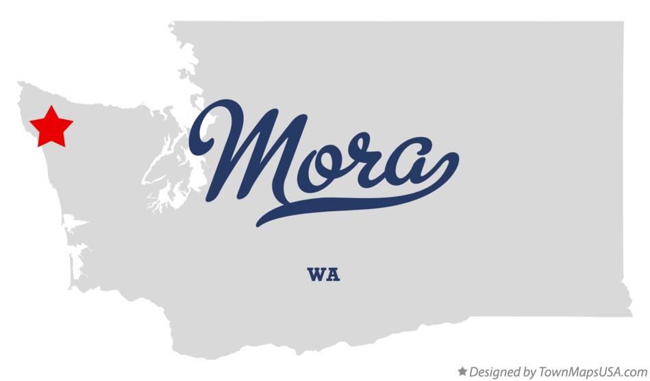 Map of Mora Washington WA