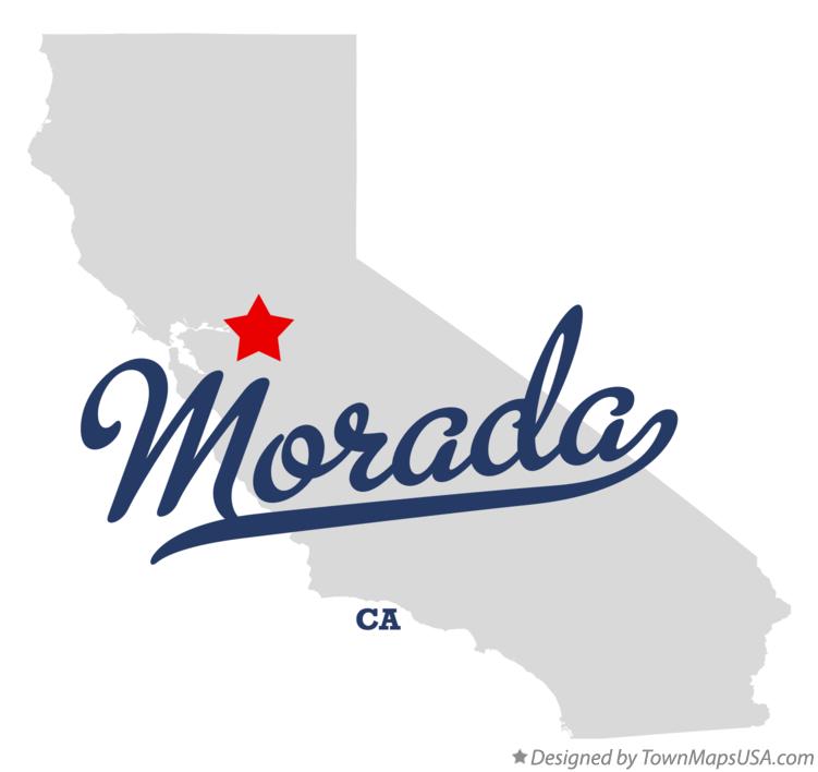 Map of Morada California CA