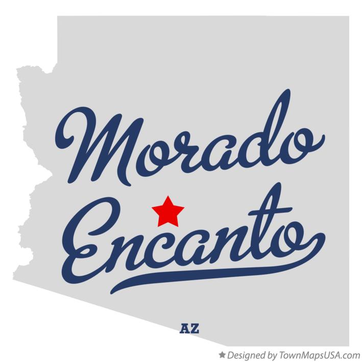 Map of Morado Encanto Arizona AZ