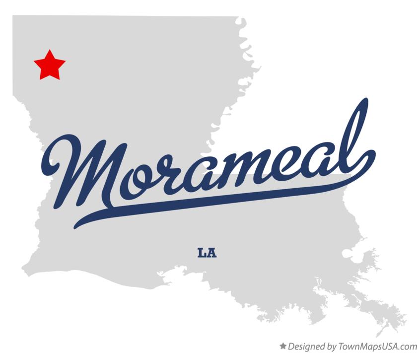 Map of Morameal Louisiana LA