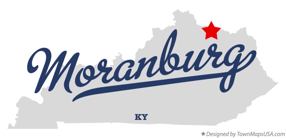 Map of Moranburg Kentucky KY