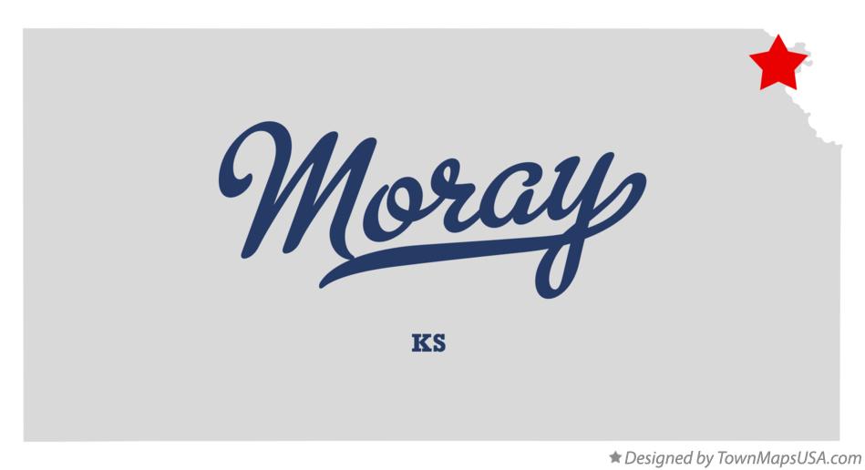 Map of Moray Kansas KS