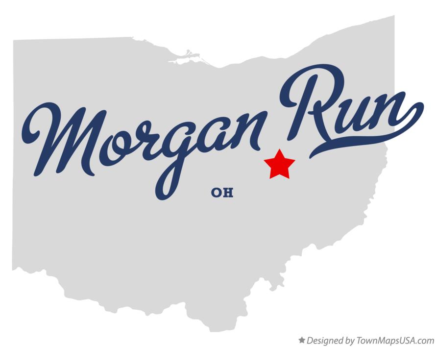 Map of Morgan Run Ohio OH