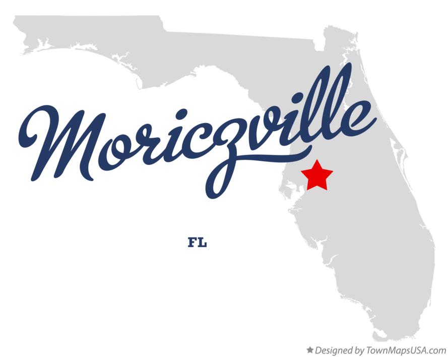 Map of Moriczville Florida FL