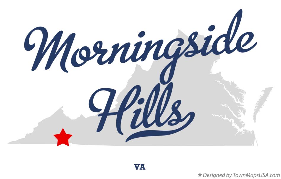 Map of Morningside Hills Virginia VA