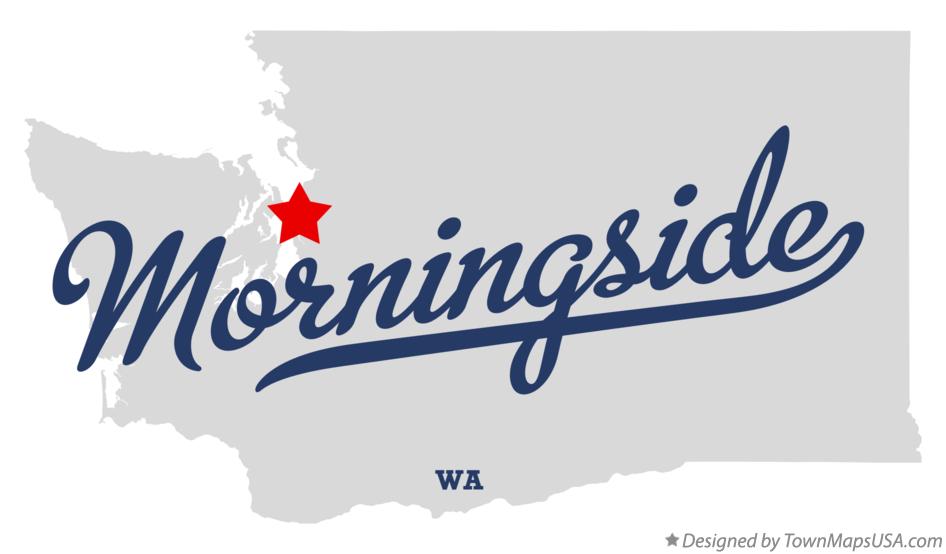 Map of Morningside Washington WA