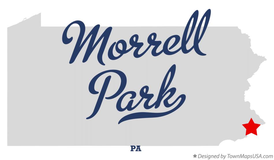 Map of Morrell Park Pennsylvania PA