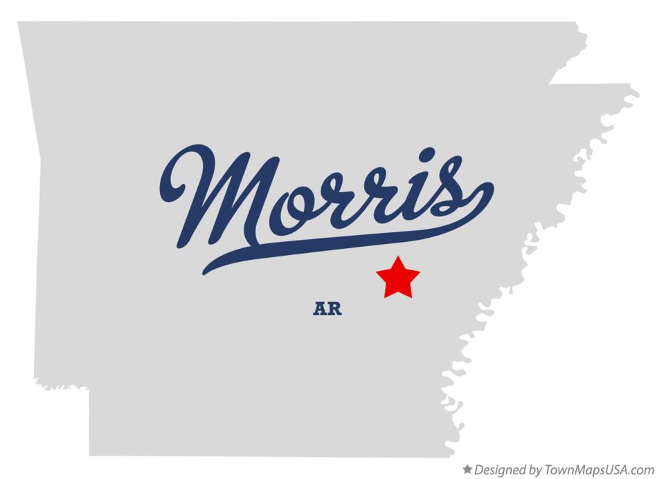 Map of Morris Arkansas AR