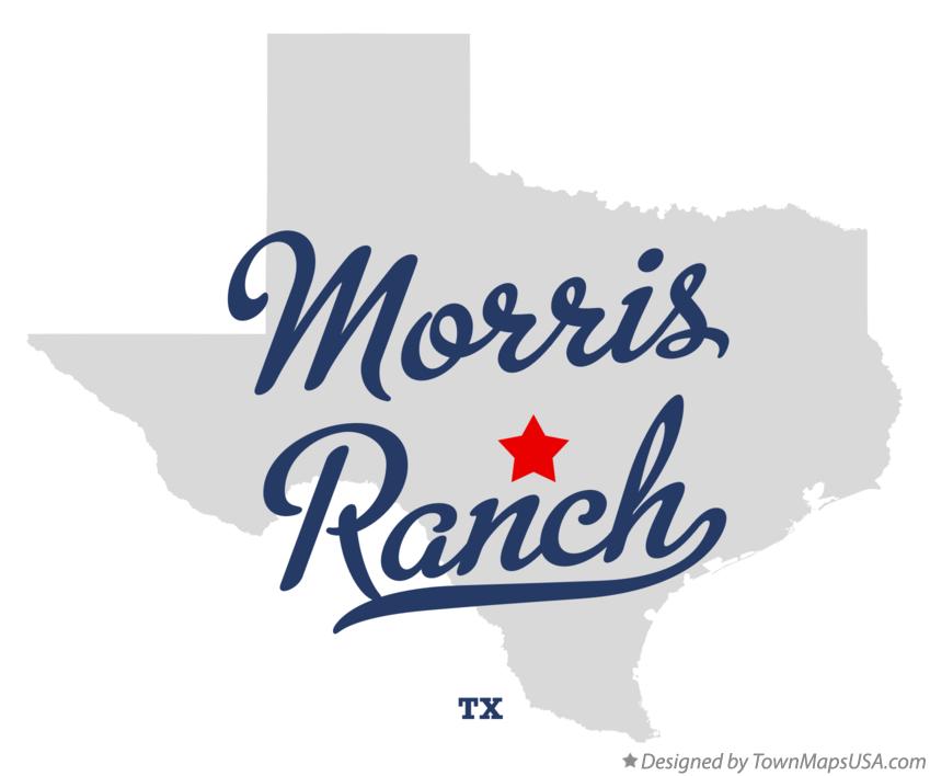 Map of Morris Ranch Texas TX