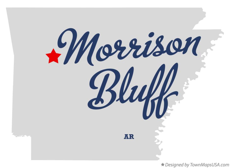 Map of Morrison Bluff Arkansas AR