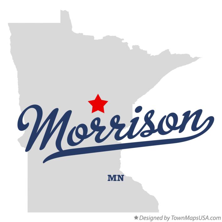 Map of Morrison Minnesota MN