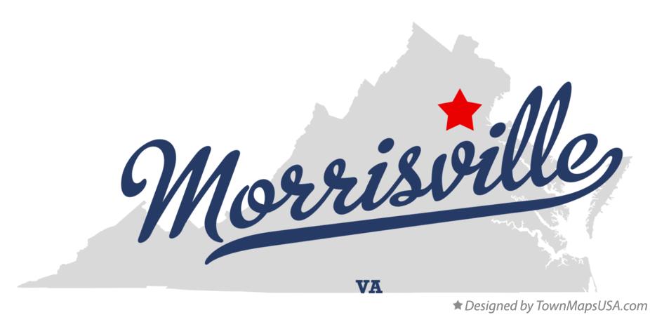 Map of Morrisville Virginia VA