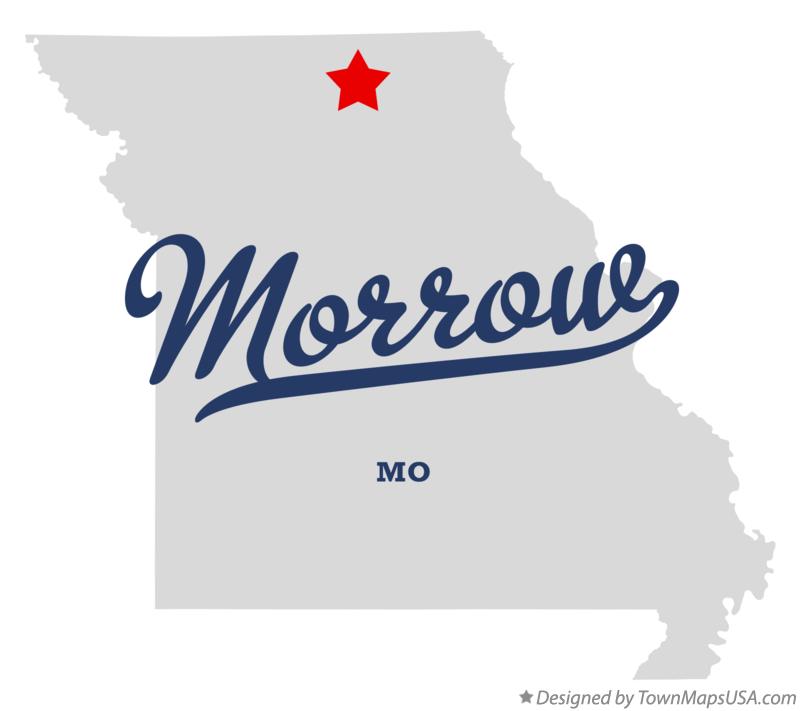 Map of Morrow Missouri MO