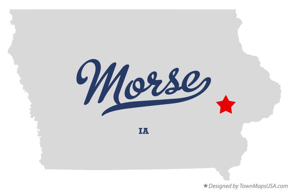 Map of Morse Iowa IA