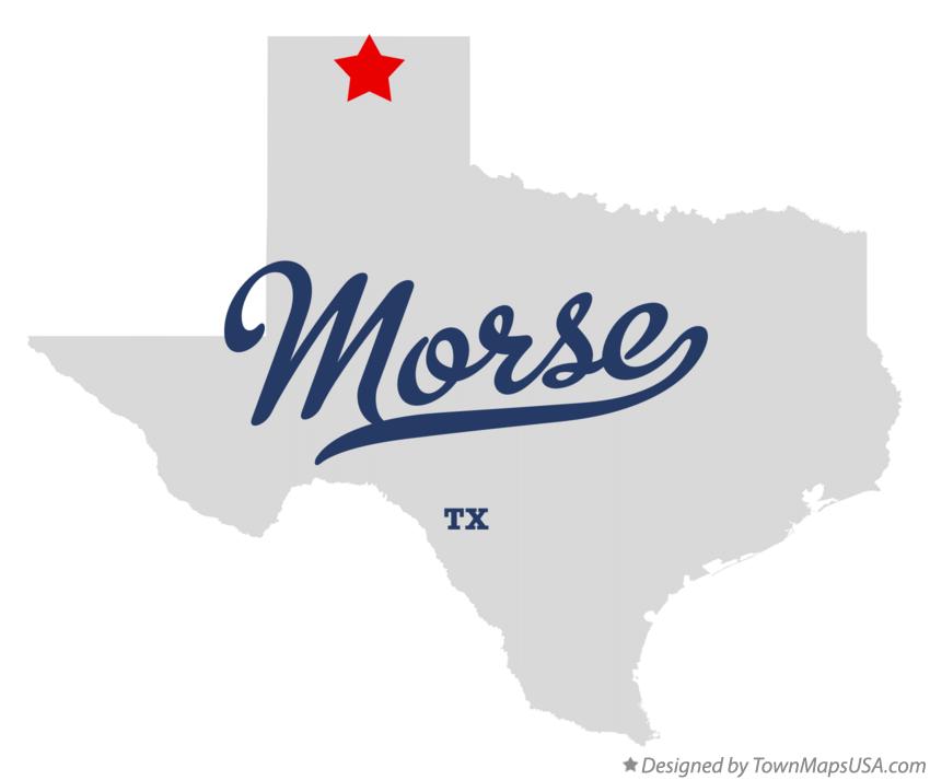 Map of Morse Texas TX