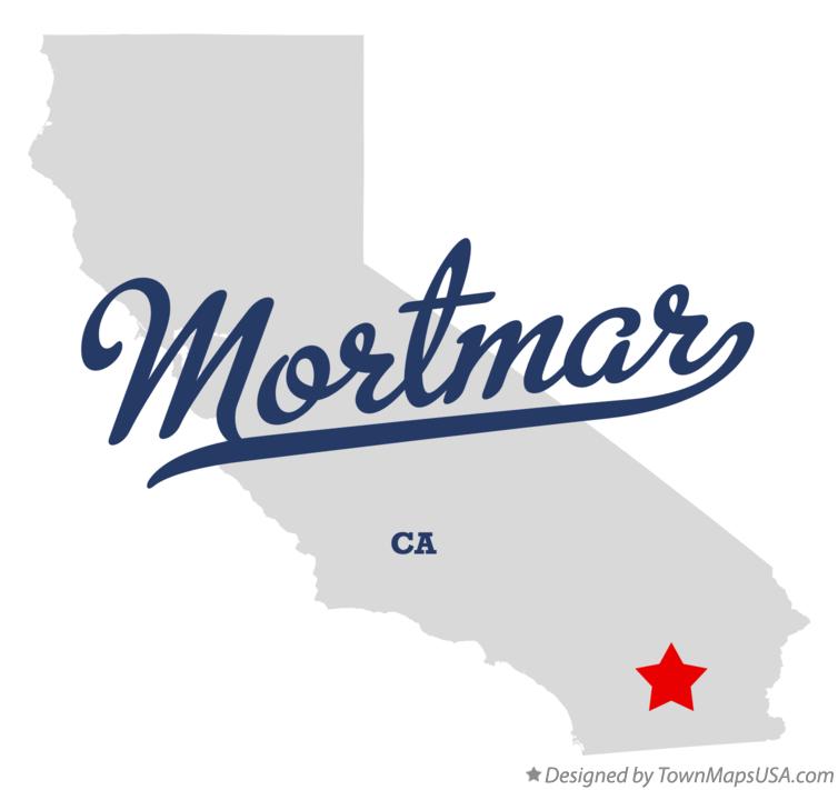 Map of Mortmar California CA