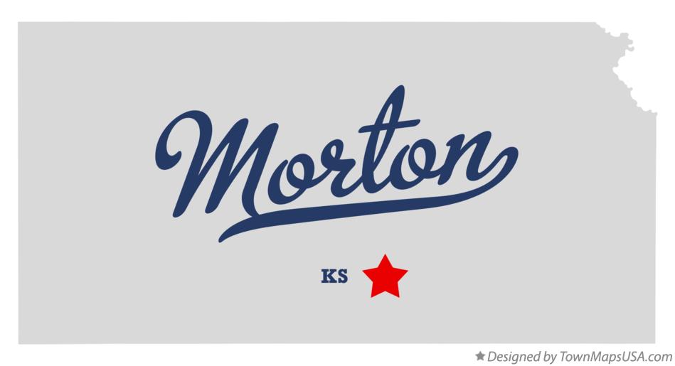 Map of Morton Kansas KS