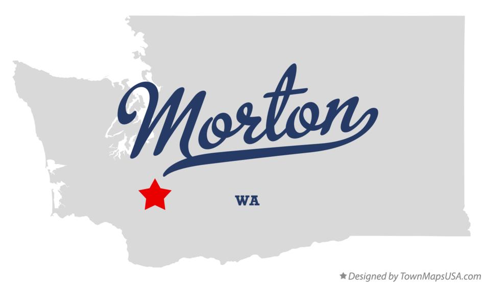 Map of Morton Washington WA