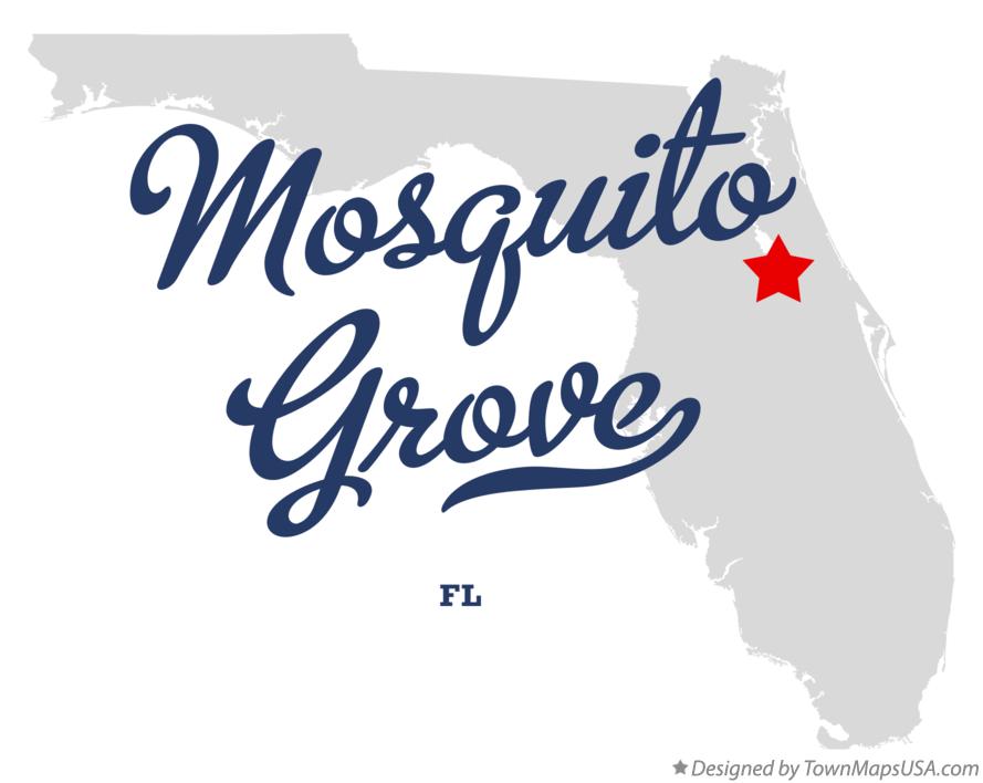 Map of Mosquito Grove Florida FL