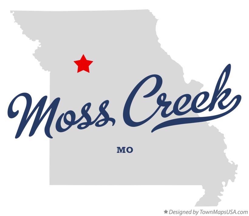 Map of Moss Creek Missouri MO