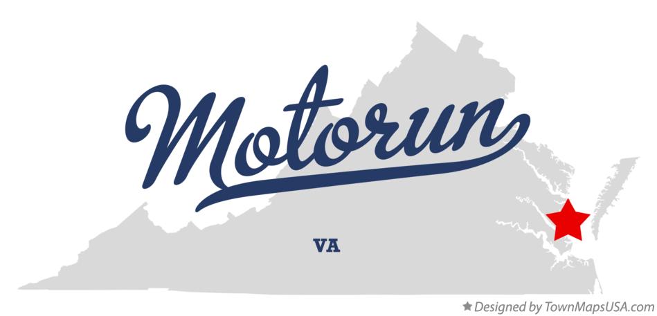 Map of Motorun Virginia VA